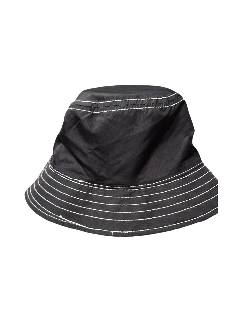 Birdwell Critical Slider Bucket Hat Black Yellow Logo Coastal Surf Retro Utility - Picture 3 of 4